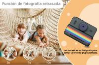 Cámara Instantánea Portátil Para Fotografía Mini Impresora HD 2.8 Pulgadas Vídeo Digital Juguete Regalo Con Batería De 1500mAh - details 6