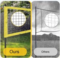 ALLINLIFE Rete Pallavolo Da Giardino,Juego De Red De Voleibol, Juego Completo De Red De Voleibol Plegable,Red De Voley Playa Hierba,Sistema De Marcado De Campo,Voleibol Bolsa De Almacenamiento,Altura Ajustable - details 5