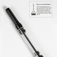 3PCS Jinhao 65 Pluma Fuente De Estilo Matizado Negro Con Convertidor Y Tungsteno EF F Nib Para Escritura Suministros Escolares Y De Oficina Para Estudiantes - details 3