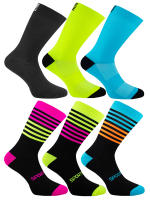Calcetines De Ciclismo Profesionales Para Hombres Y Mujeres Calcetines De Bicicleta Transpirables Deportivos Al Aire Libre Calcetines De Carreras 2021 Material Nylon Altura Rodilla - details 0
