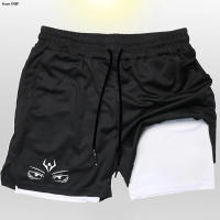 Shorts Deportivos De Verano Para Hombre Anime 2 En 1 Dual Layer Running Training Fitness Jogging Pantalones Deportivos Cómodos - details 12