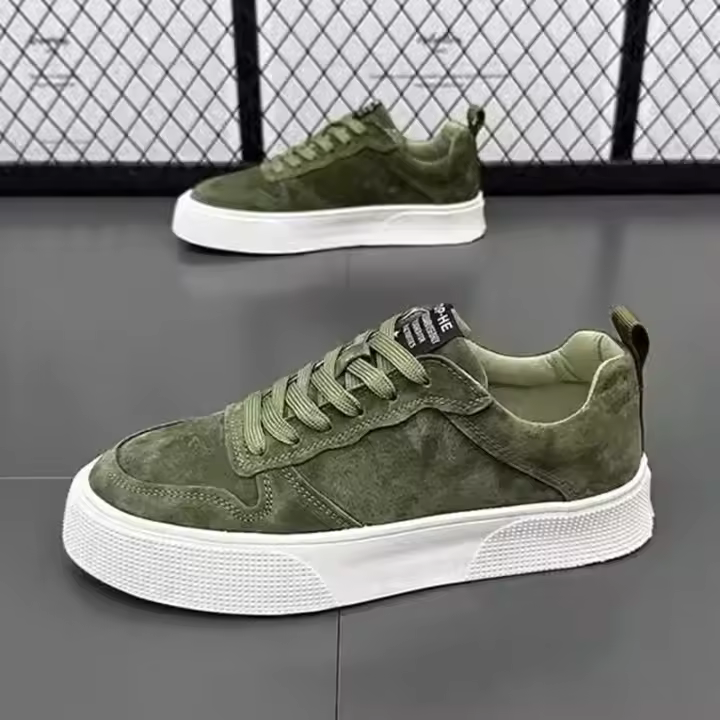 Zapatos Planos Para Hombre Moda Otoño Invierno Ligeros Y Cómodos Deportivos Antideslizantes Casual Para Viajes - 1