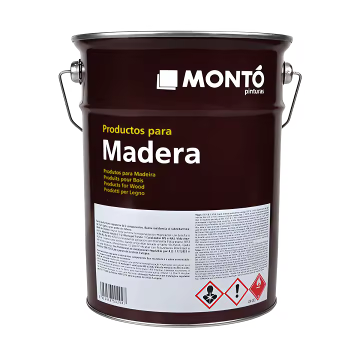 Montó (Valencia) Barniz Poliuretano Tapaporos Transparente 10 + Catalizador - 1