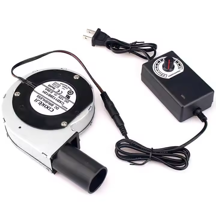 25W DC sin escobillas Turbo soplador 3,3 cm diámetro aire pato Ourdoor ventilador de cocina - 1
