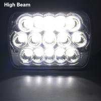 Faros LED 5x7'' 7x6'' Para Ford E-150 Club Wagon E-250 E-350 Econoline F-250 F-350 F-450 Super Duty H6054 H5054 Faro Frontal De Coche Con Luz Alta/baja Y Señales De Giro DRL Material De Aleación De Aluminio Voltaje 12V - details 10