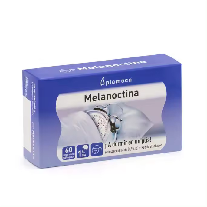 MELANOCTINA ¡A DORMIR EN UN PLIS! 60 comprimidos sublinguales Plameca - 1