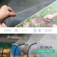 Boquilla De Riego Automática Universal 8mm Con Cabezal Ajustable Para Riego De Flores Y Irrigación Dispositivo De Riego Con Tubo De 30M - details 3