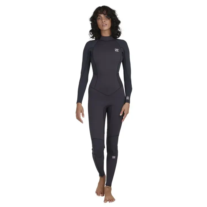 Billabong Traje De Neopreno De Manga Larga Con Cremallera Trasera 32 Launch - 1