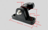 XINXING MARINE Juego De Bisagras Para Barco Accesorios De Techo De Nylon Material Duradero Tamaño 2.4 Pulgadas Pieza Por Venta - details 2