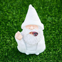Estatua De Gnome Con Dedo Medio Micro Landscape Decoración De Jardín Resina Figura De Jardín Provocativa Para Paisaje Exterior - details 11