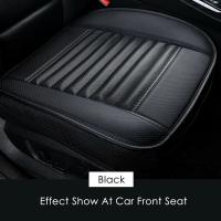 Funda De Asiento De Coche Universal En Cuero PU Transpirable Antideslizante Para Todas Las Estaciones Almohadilla De Cojín Para Asiento Delantero Del Automóvil - details 6