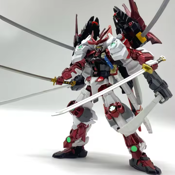 Figura De Acción Sengoku Astray Rojo Marco Modelo De Artesanía Conjunto Para Niños Y Coleccionistas Con Movilidad Articular Regalo De Cumpleaños - 1