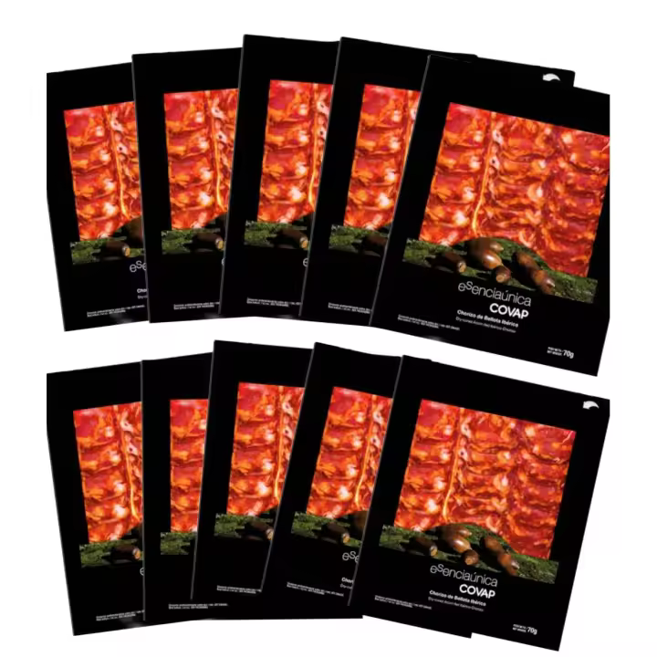 CHORIZO DE BELLOTA IBERICO 60GR. - 10U TOTAL 600GR. - 1