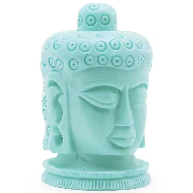 Molde Guerrero Xian en 3D de Silicona para Velas y Escayolas | Antiadherente y Flexible | Perfecto para Crear Figuras Decorativas | Medidas 6,5 x 4cm - 1