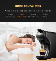 HiBREW Cafetera de cápsulas H1A, cafetera multicápsulas 4 en 1, compatible con cápsulas DG/Nes/ESE/café molido, Parada automática, Modos de café caliente y frío, Espresso perfecto, Negra - details 9