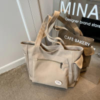 Bolso de Lona versátil de gran capacidad, Bolso sencillo para Mujer, Bolso Cruzado
Bolsa Micia, Negra, 41*28*15cm - details 2