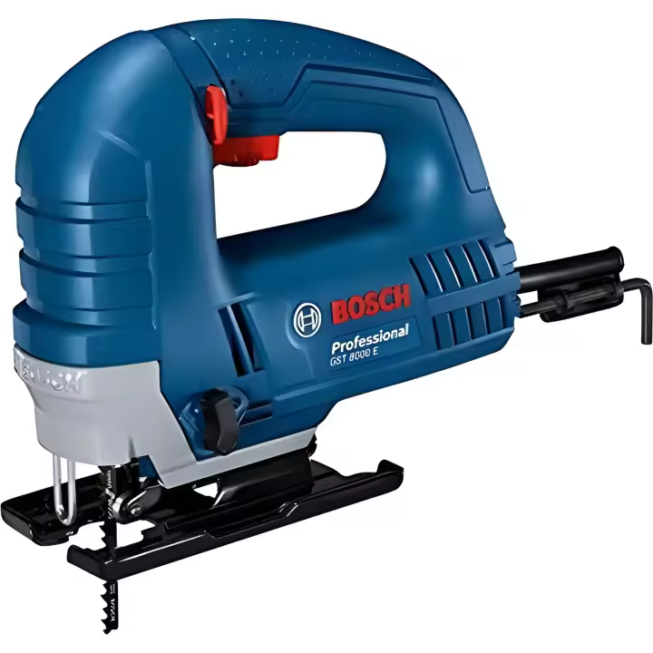 Bosch Professional GST 8000 E - Sierra de calar (710 W, máx. 3100 cpm, corte 80 mm, en caja) - 1