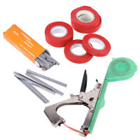 Máquina De Atado Manual Con 6 Roll De Cintas +1 Caja De Estornudos Herramienta De Atado Para Plántulas De Uva Y Pepinos Metal Bypass - details 10
