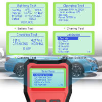 ANCEL BST100 Analizador De Baterías De Coche 12V Prueba De Circuito De Carga Y Arranque Herramienta Multilenguaje Para Baterías 220Ah 2000CCA - details 4
