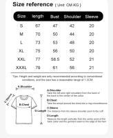 Camiseta De Algodón Para Hombre Y Mujer Con Patrón De Oso Moda Hip Hop Suelta Cómoda Transpirable Casual Oversized Para Parejas - details 5