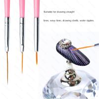 YIKOOLIN Set De Pinceles Para Uñas 20 Piezas Kit De Diseño De Uñas Con Pincel De Polvo De Acrílico Y Bolígrafo De Esmalte UV Para Arte De Uñas DIY - details 17