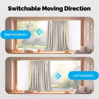 MOES Robot De Cortina Inteligente ZigBee Tuya Control Remoto Por App Compatible Con Alexa Y GoogleHome Sensor De Luz Automático Aperturador Y Cerrador - details 12