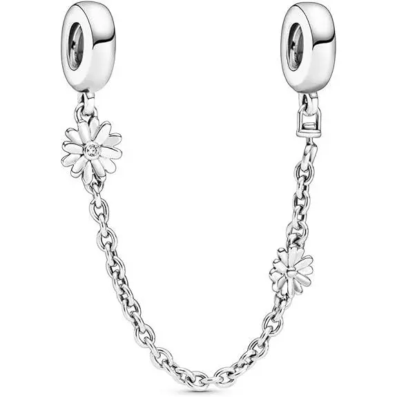 Pandora Garden Colección margaritas de plata de ley，Incluye Caja Original - 1