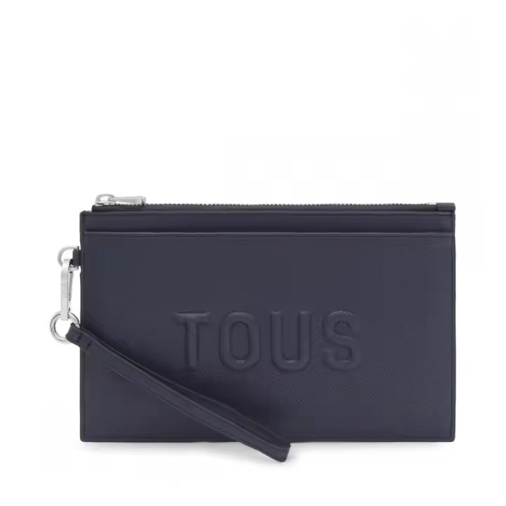 TOUS 2002105505 BILLETERA-PORTAMOVIL TOUS BRENDA AZUL MARINO 2002105505 TOUS - ACCESORIOS 2002105505 - 1