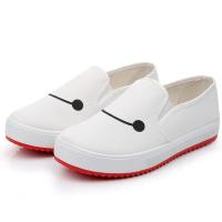 Zapatos De Mujer Blancos Con Punta Redonda Y Suela Antideslizante Zapatos Casuales Para Estudiantes A204 Altura Incrementada Para Días Ordinarios - details 5