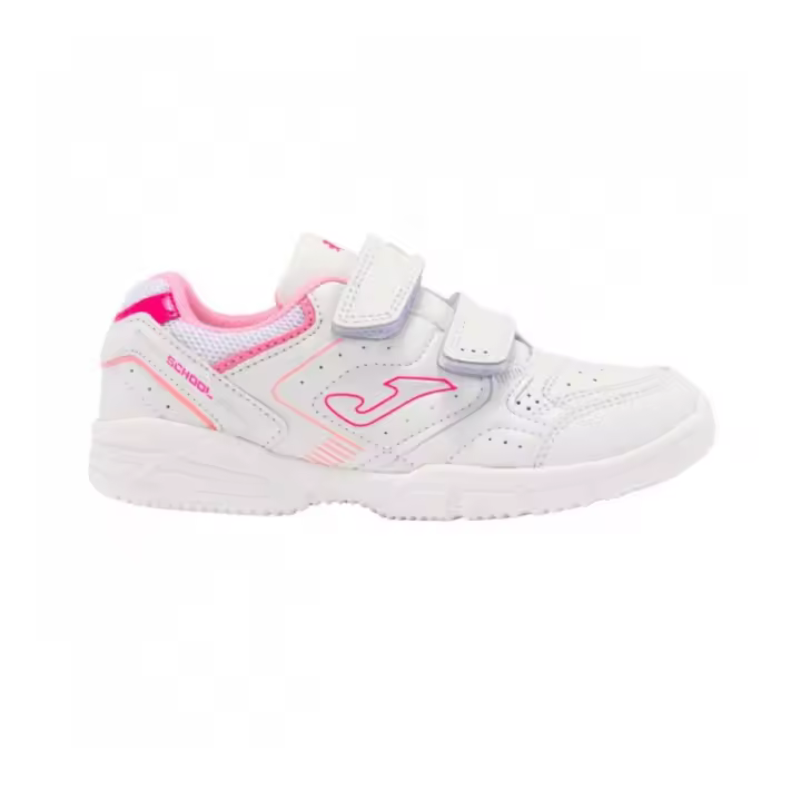 Zapatillas Casual Niña Joma W.School Jr color Blanco y Rosa-WSCHOW2410V Joma - 1