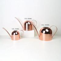 Maceta De Riego De Acero Inoxidable Con Boquilla Larga Accesorios De Jardín Para Plantas Sandía De Cobre Pulido Metal - details 13
