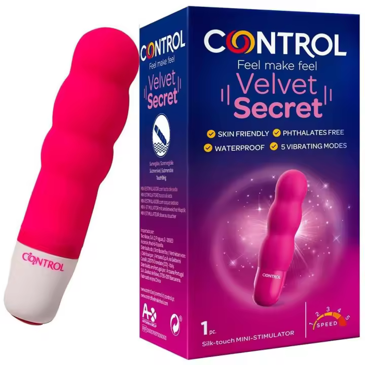 Control Velvet Secret Mini Estimulador 1Ud - 1