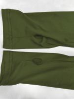 Camiseta Larga De Mujer Para Otoño 2024 Slimming Casual De Manga Regular Suave Algodón Estilo Oficina Longitud Rodilla - details 6