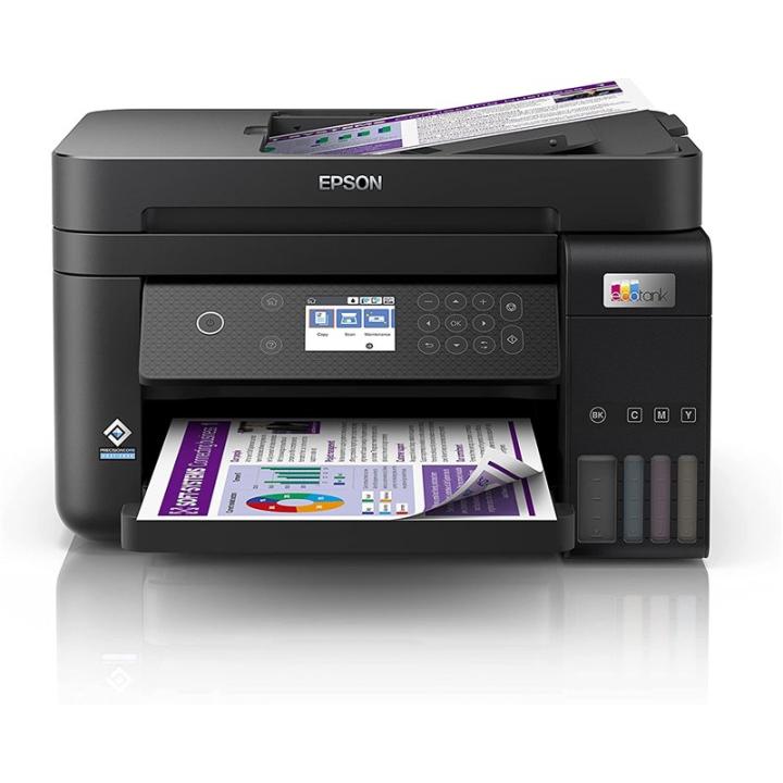 Dispositivo multifunción de inyección de tinta Epson EcoTank ET-3850 (A4, impresión, copia, escaneo, sistema de tanque de tinta,