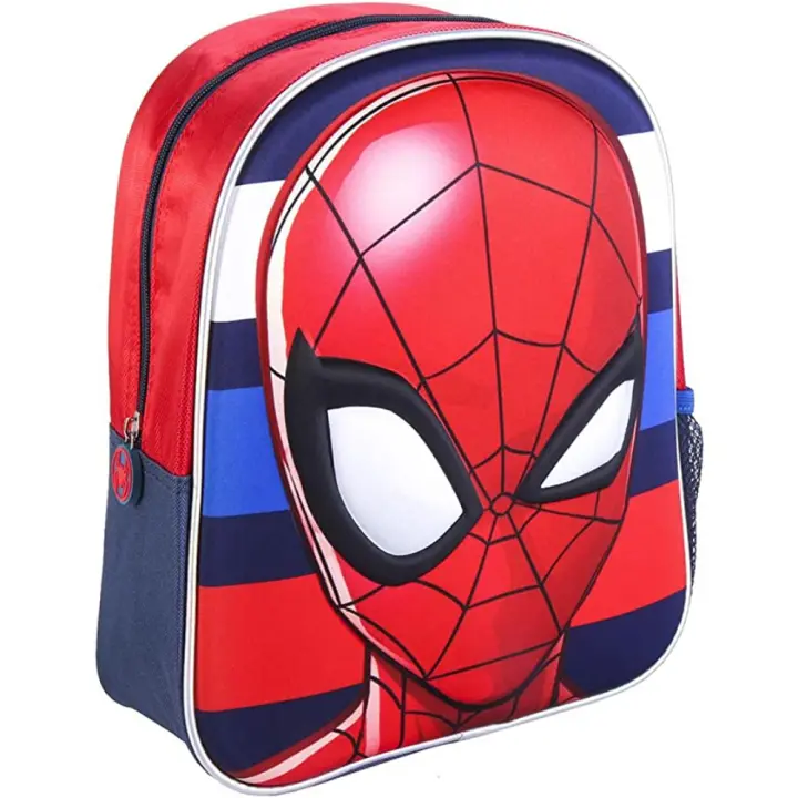 Mochila Guardería 3D Spiderman Rayas 71432 - 1