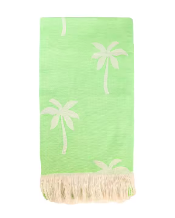 SUN & SURF Fouta de Playa Individual JACQUARD 100% Algodón 90x170 cm - Toalla Ligera y Versátil Tipo Pareo Ultra Suave Colores Suaves - 1