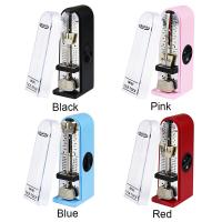 Metronomo Mecánico Universal Portátil Para Piano Guitarra Violín Ukulele Con Mecanismo De Avance Manual Movimiento De Metal - details 3