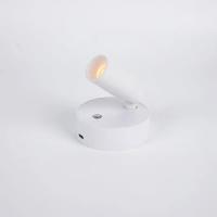Lámpara De Lectura Inalámbrica LED Recargable Con Base Magnética Y Interruptor Táctil En Negro Y Blanco Luz De Pared Moderna Para El Dormitorio - details 4