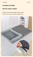 Sofá para mascotas, Sofá para perros pequeños y medianos, Sofá desmontable para mascotas, Sofá de espuma con memoria para mascotas, Sofá portátil para mascotas para exteriores, Sofá cama para mascotas, Sofá impermeable para mascotas, Plegable - details 4
