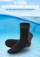 Calcetines De Buceo Neopreno 3mm Zapatos De Surf No Resbaladizos Para Natación Y Snorkel Botas De Playa Elásticos Y Cálidos Para Adultos - details 0