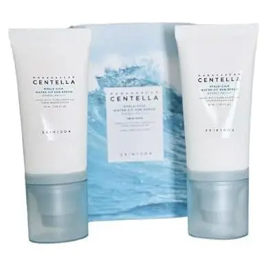 Protector solar con centella, ingredientes naturales, resistente al agua y duradero, hidratante, no graso, protección diaria contra los rayos UV, para todo tipo de piel - 1