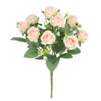 Nueva Arreglo De Rosas Artificiales En Vaso Para Decoración De Hogar Boda Fiesta Cumpleaños Regalo De Aniversario Decoración De Casa - details 5