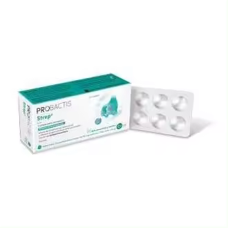 Botical Health Probactis Strep Para Adultos 30 Pastillas De Fresa - 1