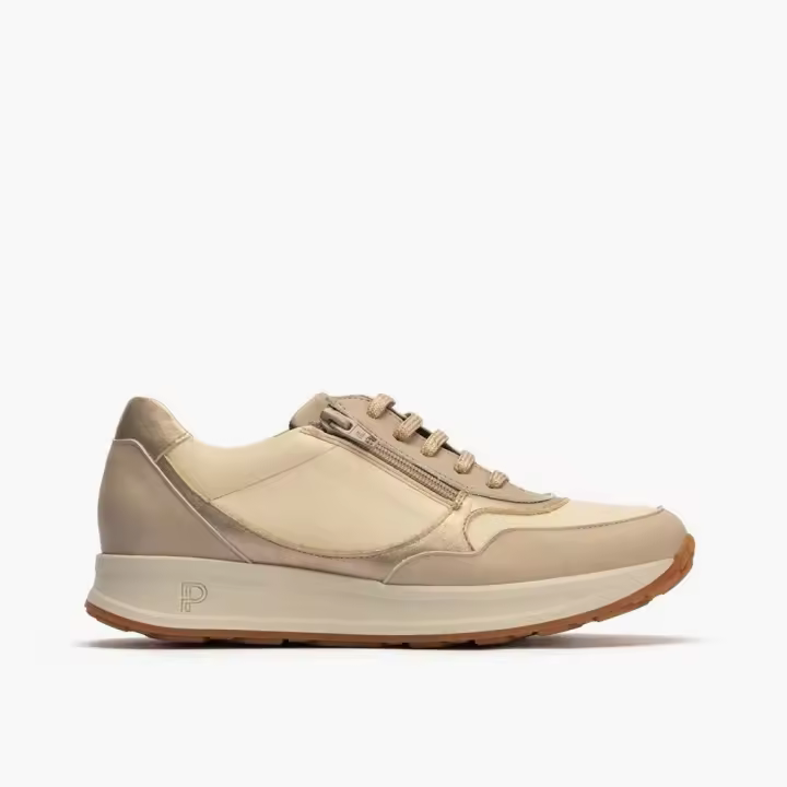 PITILLOS 10205 Sneakers mujer 33221 24I DEPORTIVO CON CREMALLERA PIEDRA - 1
