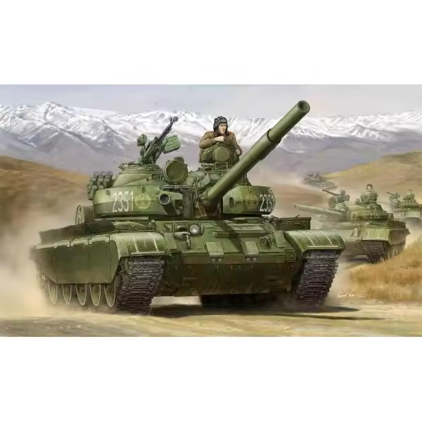 TROMPETA 01554 T-62 RUSO BDD MOD. 1984 MOD. 1972 MODIFICA ÓN 1/35 - 1