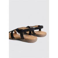 Amarpies ABZ28691 Sandalias Planas Mujer Negro - details 2