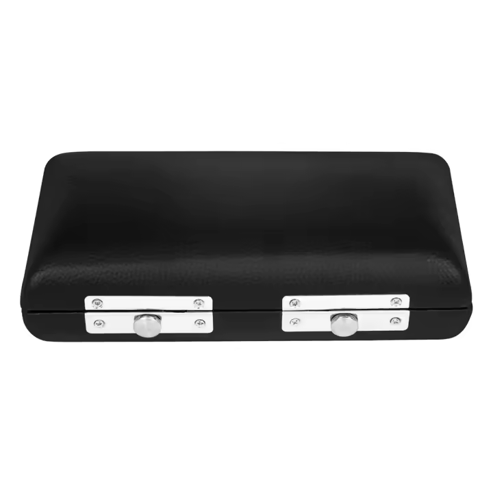 Caja De Almacenamiento Para Boquilla De Flauta IRIN Profesional Con Cabeza Curva Accesorios Para Flauta Material De Cuero Y Tela Suave Peso Neto 137g - 1