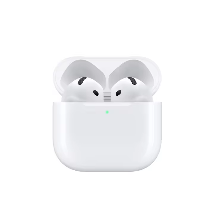 Apple AirPods 4 Auriculares inalámbricos, con / sin Cancelación Activa de Ruido, Bluetooth 5.3, Audio espacial personalizado, Chip H2, Hasta 30 horas de reproducción usando el estuche, Resistencia al polvo, el agua y el sudor - 1