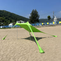 Carpa De Playa Al Aire Libre Refugio Del Sol Para Camping Sombrilla Unipersonal Impermeable Y Antiviento UPF50+ Portátil Para Familia - details 9