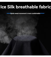 Pantalones De Running Para Hombre Cómodos Y Transpirables Hechos De Seda De Hielo Absorbentes De Sudor Y Secado Rápido Para Deporte Al Aire Libre - details 5